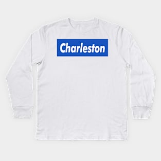 Charleston Box Logo Kids Long Sleeve T-Shirt